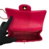 Chanel Quilted Lambskin Mini Top Handle Rectangular Flap Bag