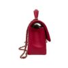 Chanel Quilted Lambskin Mini Top Handle Rectangular Flap Bag