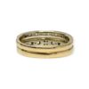 Diamond 0.50ct Duo Ring in 10K Yellow and White Gold