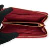 Prada Saffiano Zip Around Long Wallet
