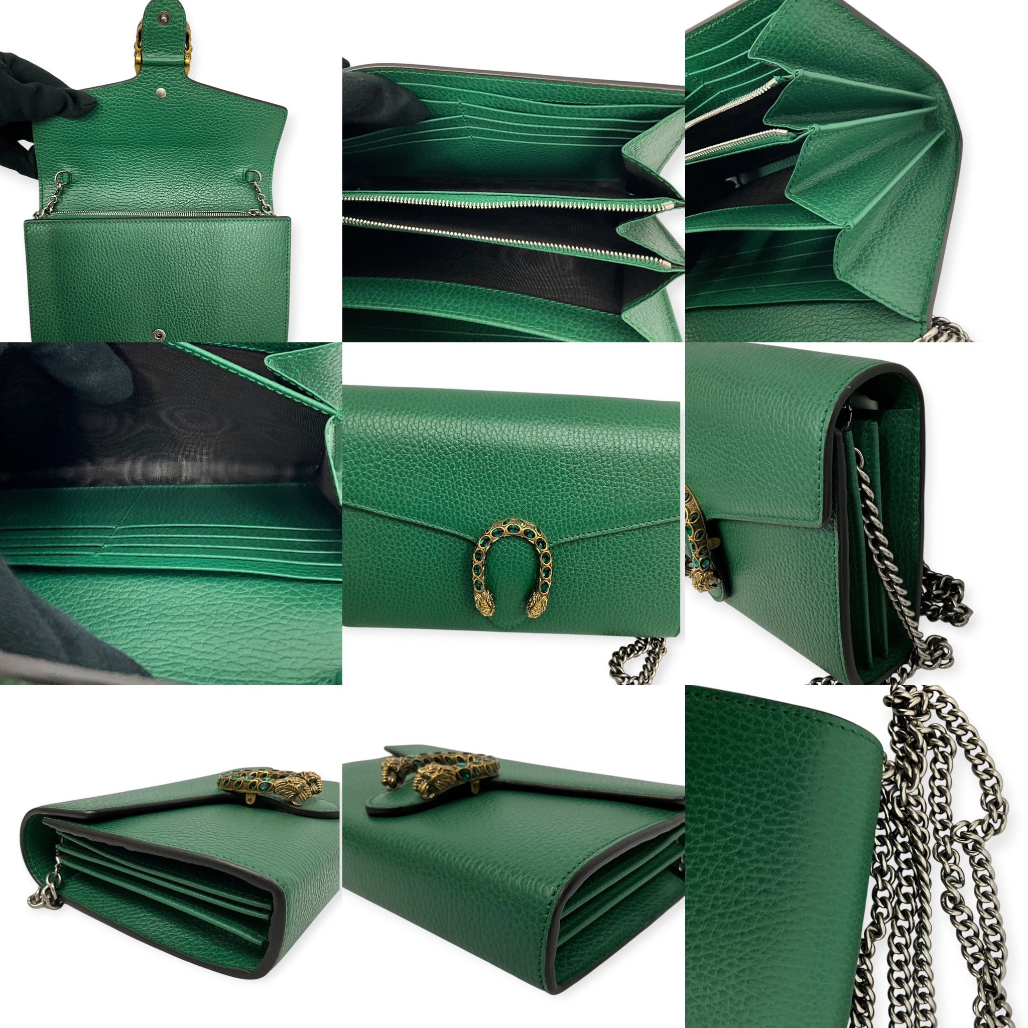 0CC0F28D-1145-4535-8D73-813E775A4689 Gucci Dionysus Chain Wallet Bag