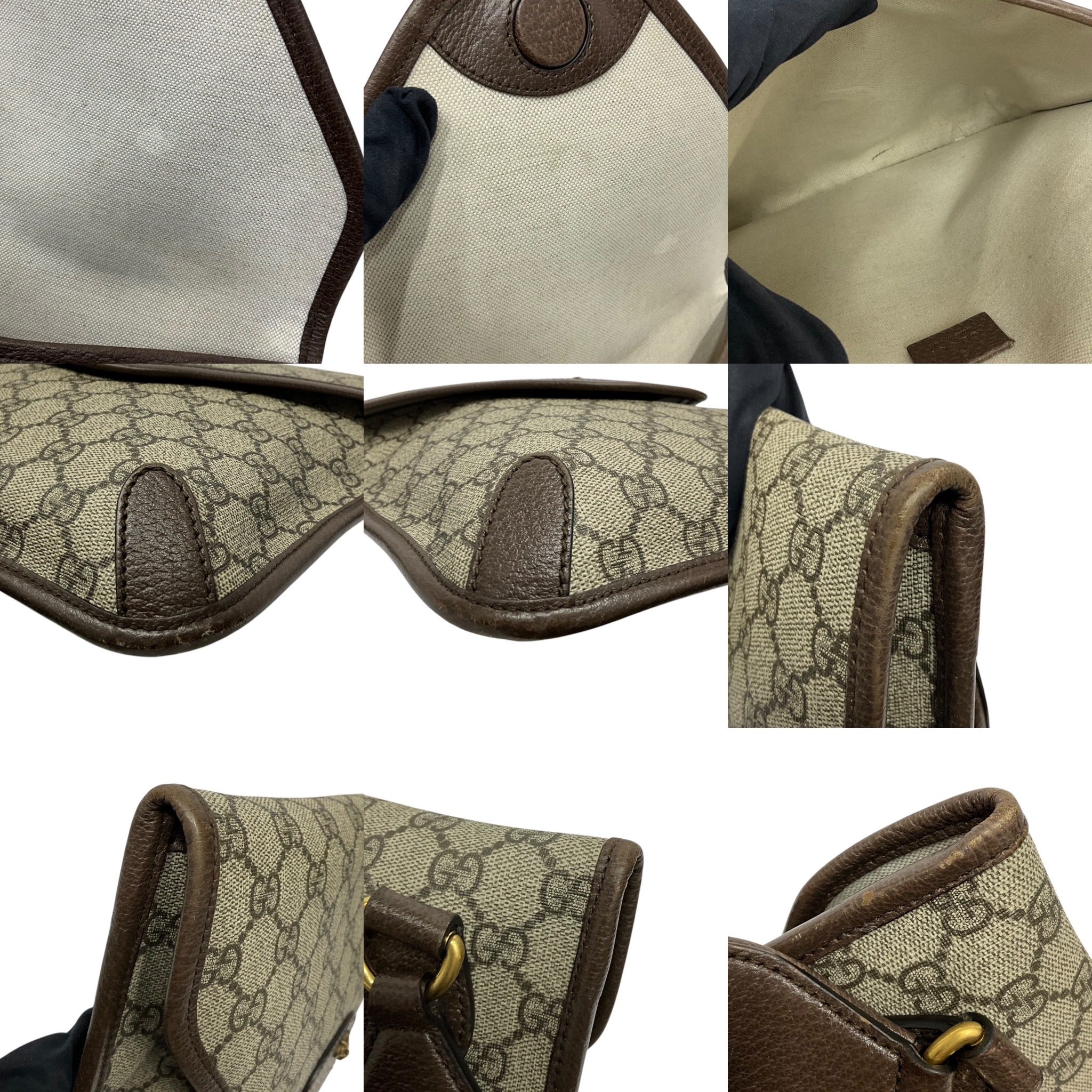 0D3FF2DD-93C7-4008-8CAA-31061694E55A Gucci GG Supreme Neo Vintage Medium Messenger Bag