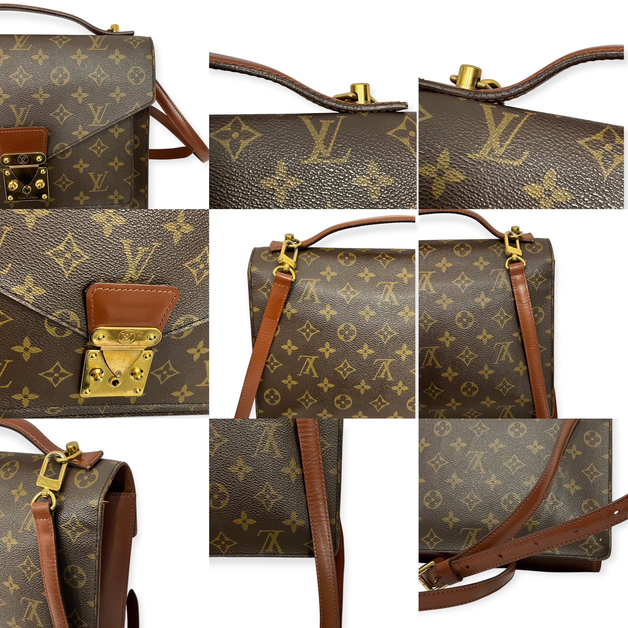 285A91A1-5EC3-4EFB-8038-397D7860658E Louis Vuitton Monogram Monceau Bag
