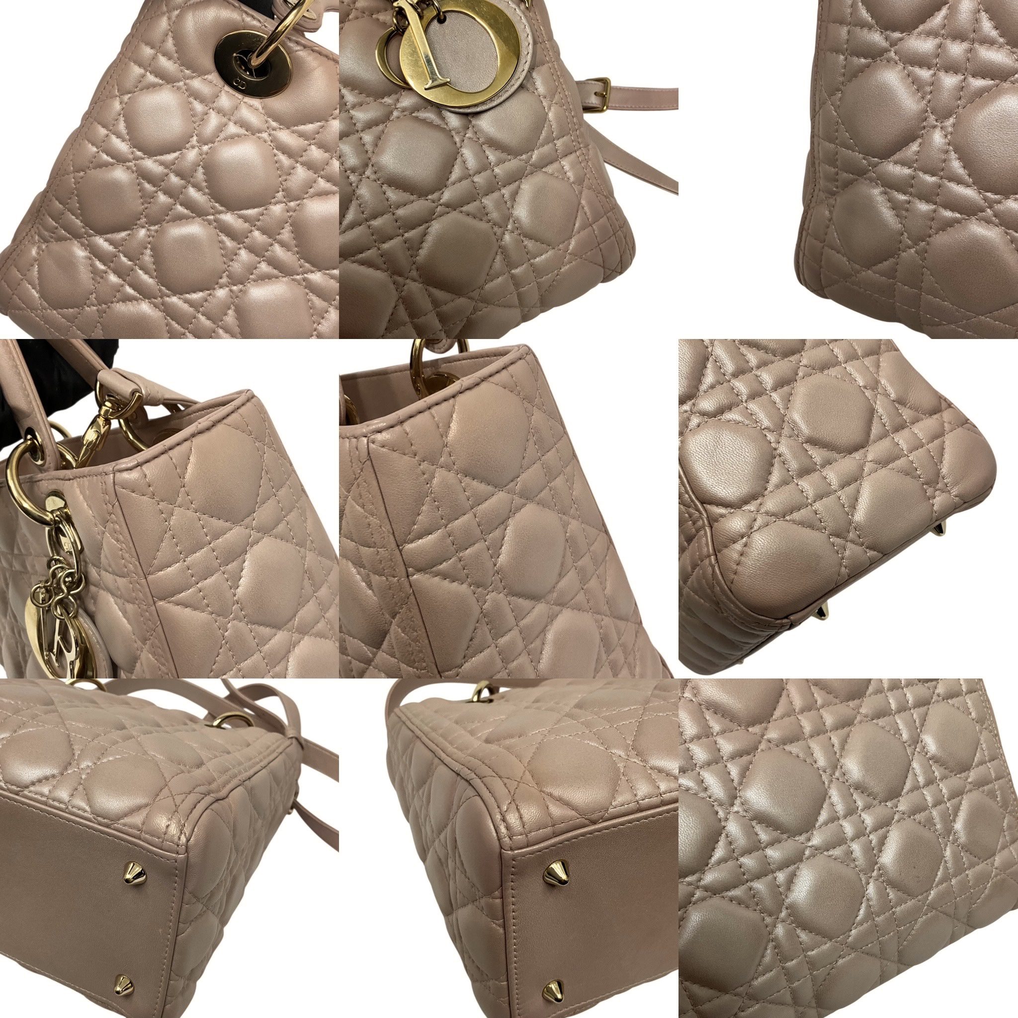 4389E9A5-341C-42F6-81E5-B15DAD0F5CC8 Christian Dior Medium Lady Dior Bag