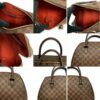 Louis Vuitton Damier Ebene Rivera Handbag 9 Louis Vuitton Damier Ebene Rivera Handbag