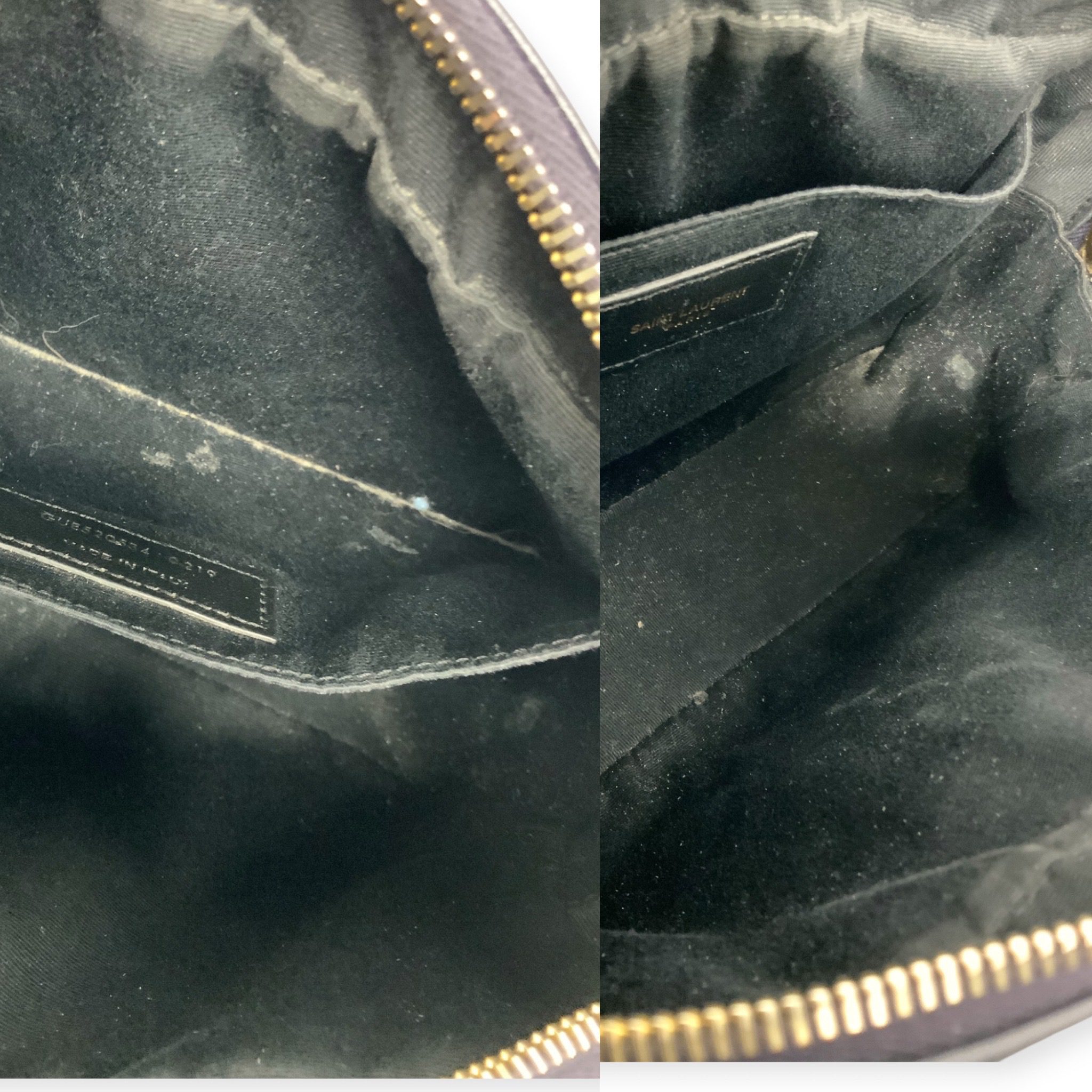 AA0AF09C-DF63-4486-B6B2-441B73B79752 Saint Laurent Navy Lou Camera Bag