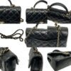 Chanel Quilted Lambskin Mini Rectangular Flap With Top Handle Bag