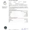 Tanzanite and Diamon 0.30ct Ring in 18K White Gold