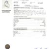 Aquamarine and Diamond 0.12ct Ring in 18K White Gold