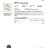 Diamond 0.56ct Ring in 18K Yellow and White Gold