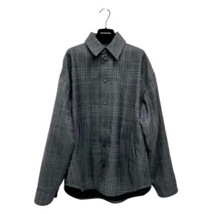 Balenciaga Plaid Garde-Robe Overshirt Size S