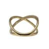 Diamond 0.10ct Ring In 10K Yellow Gold