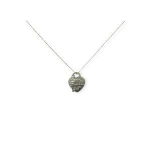 41cm Tiffany and Co Return To Tiffany Necklace In 925 Silver