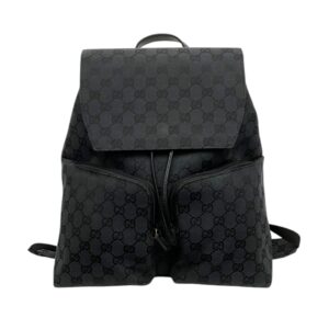 Gucci Vintage  GG Canvas Backpack
