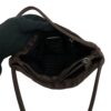 Prada Tessuto Chocolate Nylon Shoulder Bag