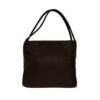 Prada Tessuto Chocolate Nylon Shoulder Bag