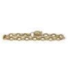 21cm Diamond 0.03ct Bracelet in 9K Yellow Gold