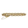 21cm Diamond 0.03ct Bracelet in 9K Yellow Gold