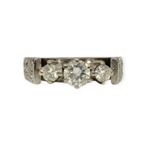 Diamond 0.63ct Ring in 18K White Gold