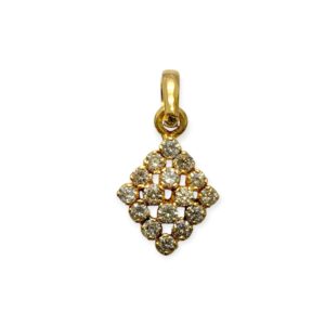 Diamond 1.00ct Pendant in 18K Yellow Gold
