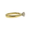Diamond 0.56ct Ring in 18K Yellow and White Gold