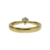 Diamond 0.56ct Ring in 18K Yellow and White Gold