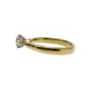 Diamond 0.56ct Ring in 18K Yellow and White Gold
