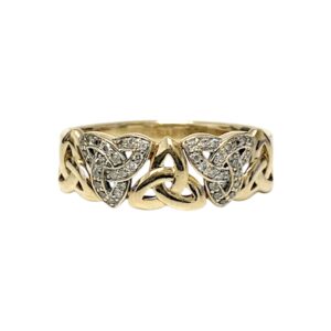 Diamond 0.10ct Ring in 14K Yellow Gold