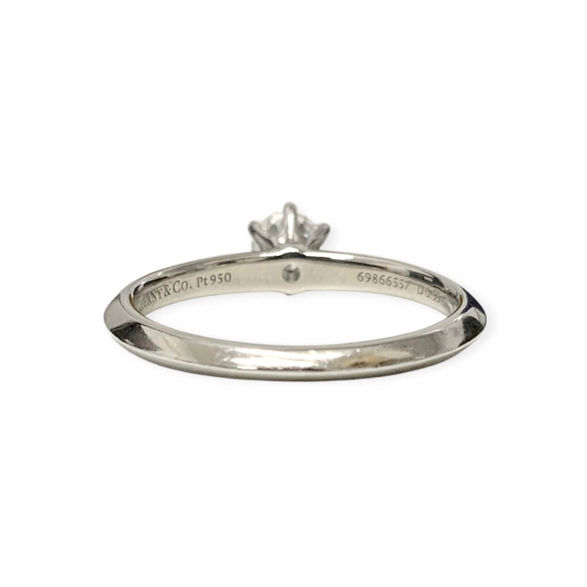 IMG_7441-Photoroom Tiffany & Co. Diamond 0.33ct Ring in Platinum