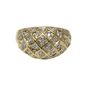 Diamond 0.20ct Ring in 18K Yellow Gold
