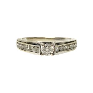 Diamond 0.50ct Ring in 18K White Gold