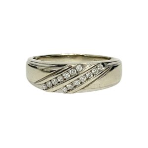 Diamond 0.20ct Ring in 10K White Gold