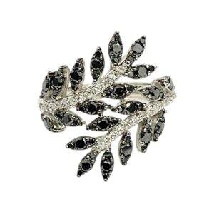 Shop 14 Quartz and Diamond 0.15ct Ring in 14K White Gold