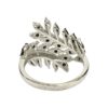 Quartz and Diamond 0.15ct Ring in 14K White Gold