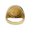 2017 Half Sovereign Ring in 9K and 22K Yellow Gold