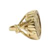 1912 Half Sovereign Ring in 9K and 22K Yellow Gold