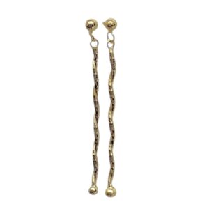 Earrings in 9K Yellow Gold