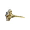 Sapphire and Diamond 0.54ct Ring in 18K Yellow and White Gold