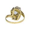 Sapphire and Diamond 0.54ct Ring in 18K Yellow and White Gold
