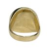 Diamond 0.25ct 1908 Half Sovereign Ring In 9K and 22K Yellow Gold 3 Diamond 0.25ct 1908 Half Sovereign Ring In 9K and 22K Yellow Gold