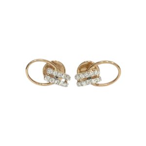 Diamond 0.20ct Earrings in 18K Rose Gold