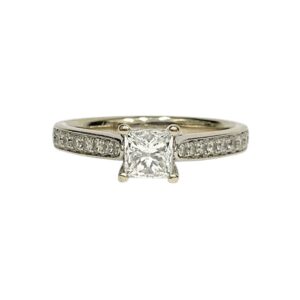 Diamond 1.25ct Ring in 14K White Gold