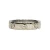 Diamond 0.03ct Cartier Love Ring in 18K White Gold