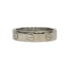 Diamond 0.03ct Cartier Love Ring in 18K White Gold