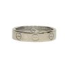 Diamond 0.03ct Cartier Love Ring in 18K White Gold