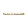 17cm Diamond 0.33ct Bracelet In 10K Yellow Gold