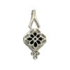 Diamond 0.33ct Pendant In 18K White Gold
