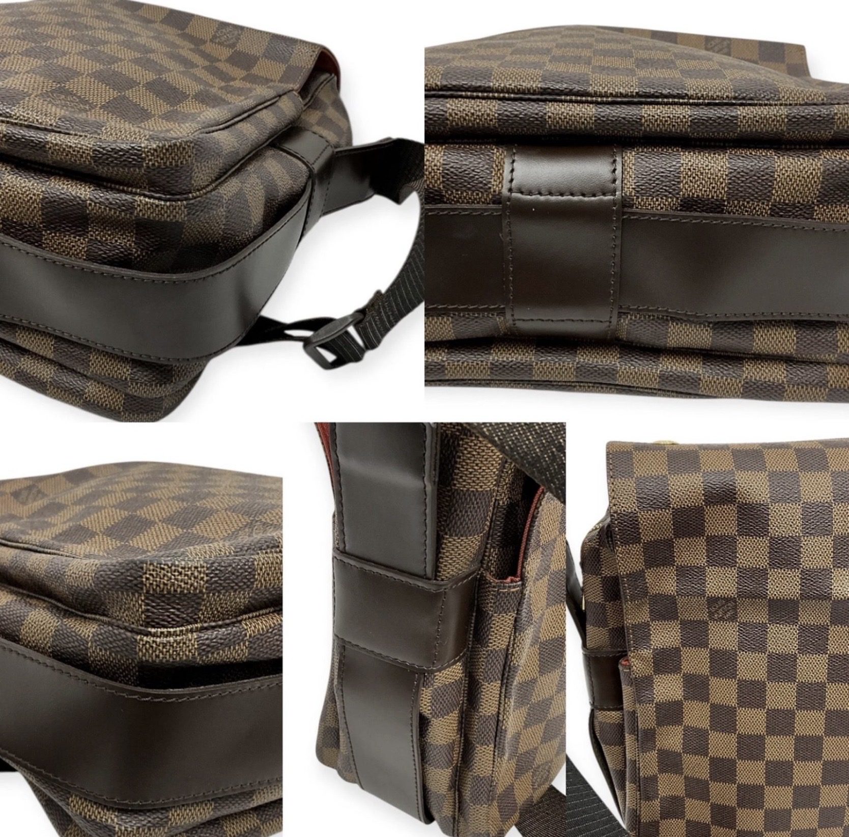 Screenshot Louis Vuitton Damier Ebene Naviglio Messenger Bag