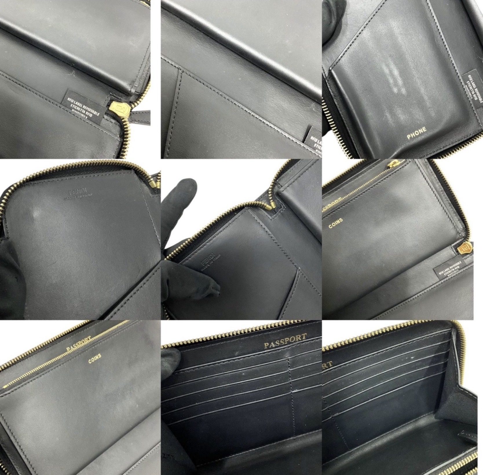 Screenshot Fendi Bug Eye Monster Travel Wallet