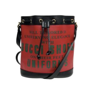 Gucci 100th Anniversary Uniform Bucket Bag
